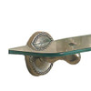 Traditional Shelf Brackets in Satin Nickel