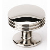 Alno A930-1-PN Knob Transitional 1-in in Polished Nickel