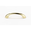 Alno C855 Series C855-6-PB Modern Pull in Polished Brass