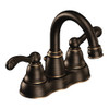 Moen WS84003BRB Mediterranean Bronze Two-Handle Bathroom Faucet