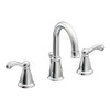 Moen WS84004 Chrome Two-Handle Bathroom Faucet