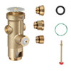 Grohe 43996000 Rondo Wall Carrier Toilet Flush Valve