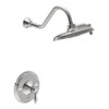 Single Handle Posi-Temp Pressure Balanced Multi-Function Shower Trim with Shower Head in Chrome