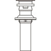 Push Pop-Up Assembly in Venetian Bronze