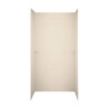 36-in D x 48-in W x 72-in H Solid Surface Shower Wall Surround in Tahiti Sand
