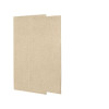 Swan SS-3696-2-040 36-in W x 96-in H Solid Surface Shower Wall Panel in Bermuda Sand