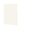 60-in W x 72-in H Solid Surface Shower Wall Panel in Tahiti Ivory