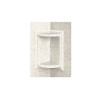 5.75-in D x 5.75-in W x 11-in H Solid Surface Soap Dish in Baby's Breath