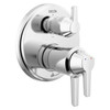 Delta T27T971-PR Galeon 17T S Integrated Diverter Trim-6 Setting, Lumicoat Chrome