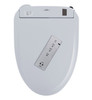 Toto MW454574CUFG#01 1.0 GPF Two-Piece Elongated Toilet with Single Flush and Washlet+ S300e Washlet in Cotton