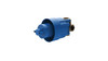 Three-Way Diverter Valve with Off in Brushed Nickel Finish
