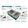 29.75-in x 25.125-in x 10-in 16 Gauge Super Single Bowl, Stainless Steel Kitchen Sink, Micro Edge Dual Mount Installation, with MR2 Holes