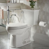 Two-Piece Elongated Toilet with Left Hand Trip Lever, in Canvas White