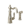 Single Handle Kitchen Faucet in Nickel