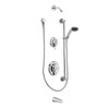 Moen T8343NH Bath and Shower Faucet with Posi-Temp Pressure Balanced Trim in Chrome
