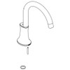 Moen 128886 Roman Tub Diverter Spout in Chrome
