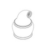Moen 130525 Handle Hub Kit in Chrome