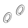 Hot and Cold Indicator Rings in Chrome