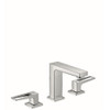 Hansgrohe 74518001 Metropol Widespread Faucet 110 with Loop Handles, 1.2 GPM, In Chrome