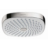 Hansgrohe 04387400 Croma Select E 1.8 GPM 2-Jet Showerhead 180, In White/Chrome