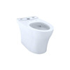 Elongated Universal Height Skirted Toilet Bowl with CeFiOntect Glaze in Cotton