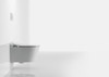 D-Shape Wall-Hung Toilet in Cotton