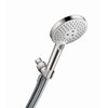 Raindance Select S 2.5 GPM 3-Jet Handshower Set 120, In White/Chrome