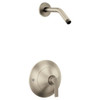 Single Handle Posi-Temp Pressure Balanced Shower Trim without Shower Head in Brushed Nickel