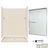 Swan SSP3460050-M58570CR 72-in x 60-in x 34-in 5-Piece Alcove Shower Kit in Tahiti Desert