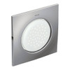 Square Escutcheon Ring in Chrome