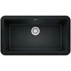 Blanco 402575 Ikon 33" Apron Single Bowl in Coal Black