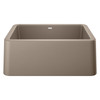 Blanco KA-402318 Ikon 27" Apron Single Bowl Sink Kit in Truffle