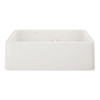 Blanco KA-402324 Ikon 33" Apron Low Divide Sink Kit in White