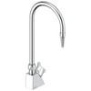 Delta W6600 6.00-in x 1.25-in x 15.00-in Single Handle Deck-Mount Water Faucet, Chrome