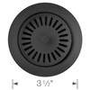 Blanco 240323 Color-Coordinated Metal Basket Strainer in Anthracite
