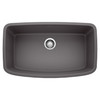 Blanco KA-441611 Valea Super Single Bowl Sink Kit in Cinder