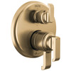 Delta T27989-CZ-PR Tetra 17 Series Integrated Diverter Trim with 6-Setting, Lumicoat Champagne Bronze