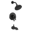 Delta T17T456-BL Dorval TempAssure 17T Series Tub & Shower Trim, Matte Black