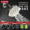 Delta T17476-SS Stryke 17 Series Tub and Shower Only, Stainless