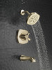 Delta T17476-CZ Stryke 17 Series Tub and Shower Only, Champagne Bronze