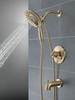 Delta T17435-CZ-I SAYLOR Monitor 17 Series Tub & Shower Trim with In2ition, Champagne Bronze
