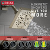 Delta T14499-PN-PR Pivotal Monitor 14 Series H2Okinetic Tub and Shower Trim, Lumicoat Polished Nickel
