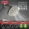 Delta T144766-SS Stryke 14 Series Tub and Shower, Stainless