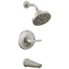 Delta T14472-SS-PR Galeon 14S Tub Shower Trim with H2OKinetic, Lumicoat Stainless