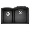 Blanco KA-441598 Diamond 1-3/4 Low Divide Reverse Sink Kit in Anthracite