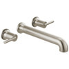 Delta T5759-SSWL Trinsic Delta Trinsic Wall Mounted Tub Filler, Stainless