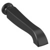 Delta T5756-BLLHP-WL Dorval Delta Dorval Two Handle Wall Mount Tub Filler-Less Handles, Matte Black