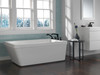 Delta T4764-BL Ashlyn Delta Ashlyn Roman Tub Trim with Hand Shower, Matte Black