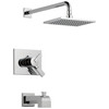Delta T17453-WE Vero Monitor 17 Series Tub & Shower Trim, Chrome