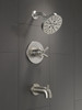 Delta T17435-SS SAYLOR Monitor 17 Series Tub & Shower Trim, Stainless